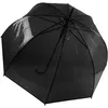 Image de Kimood - Parapluie canne transparent - KI2024 - noir