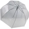 Image de Kimood - Parapluie canne transparent - KI2024 - blanc