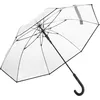 Image de Fare - Parapluie canne transparent - FP7112 - bord noir