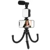 Image de Muvit Kit Vlogging Trépied 4 En 1 Avec Lumière Et Microphone
