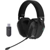 Image de Casque Gamer sans Fil 3-en-1 avec Micro Détachable Seinen H01 Akuma Noir
