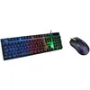 Image de Pack Gaming Clavier + Souris Filaire Rétroéclairé pour PC PS4 PS5