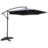 Image de Parasol gris déporté rond 3 x 3 m PORTICCIO CONCEPT USINE