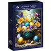 Image de Bluebird Puzzle 500 pieces Easter Eggs and Flowers (500 pièces)