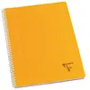 Image de Cahier spirales Clairefontaine Linicolor - A4 21 x 29,7 cm - petits carreaux - 180 pages - Lot de 5 - Assorties