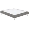 Image de Sommier confort medium morphologique 3 zones BULTEX, 15 cm BULTEX 70 x 190 cm Taupe