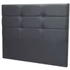 Image de Tête de lit déco Cozy chiné anthracite 170 - Merinos