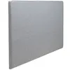 Image de MERINOS Tête de lit Melty chine gris clair 140cm (150cm finie)