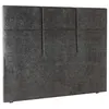 Image de EPEDA Tête de lit Carre Chic 180cm chenille gris
