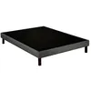Image de Sommier déco tapissier Unic gris - Epeda 160x200