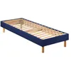 Image de Sommier en kit déco bleu nuit - Merinos 90x200