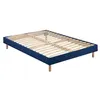 Image de Sommier en kit déco bleu nuit - Merinos 140x190
