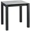 Image de Table haute extensible sans tiroir ALTOBUY 4 personnes en verre 100 x 100 cm