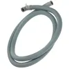 Image de Tuyau de vidange longueur 2370mm Lave-linge 1240881704 ARTHUR MARTIN ELECTROLUX, AEG, FAURE, ELECTROLUX, ARTHUR MARTIN, REX, ZANUSSI - 296130