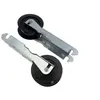Image de Lot de 2 galets poulies tendeurs et supports Sèche-linge 06017597, 40004610 CANDY, HOOVER, FAGOR, FAGPR, VESTEL, ZEROWATT - 124051