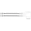 Image de Câble set drain pompe Lave-linge C00537136 ARISTON HOTPOINT, IGNIS, INDESIT - 317712