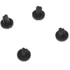 Image de Lot de 4 patins 481246368017 caoutchouc pour Plaque de cuisson 481246368017 WHIRLPOOL