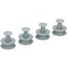 Image de 4 Roulettes panier supérieur Lave-vaisselle 481252888113 WHIRLPOOL, BAUKNECHT, LADEN, IKEA WHIRLPOOL, IGNIS, KITCHENAID, RADIOLA - 303696