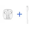 Image de Cabling® pack avec adaptateur lightning vers prise jack 3. 5 et écouteurs intra-auriculaires mains libres pour tout iphone de 7 à 13