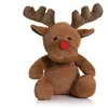 Image de Mumbles - Peluche renne au nez rouge - MM033 - marron