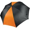 Image de Kimood - Grand parapluie de golf - KI2008 - noir et orange