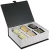 Image de Set de 6 bougies The Home Deco Factory Noir