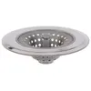 Image de Filtre d'Evier Silicone & Inox "Flexible" 6cm Gris