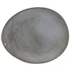 Image de Saveur et dégustation - Assiette plate galet natural Au gré du temps - Gris - Au gré du temps