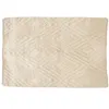Image de The Home Deco Factory - Tapis design ethnique Home - L. 120 x l. 170 cm - Blanc - Home Factory