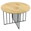 Image de The Home Deco Factory - Table basse en bois et métal Maverick