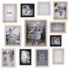Image de Cadres photos en bois Bonheur (Lot de 12)