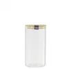 Image de Bocal en Verre "Bambou" 1,2L Transparent