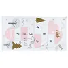 Image de The Home Deco Kids - Tapis jeu enfant en coton 140x70 cm Marelle girly