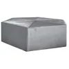 Image de The Home Deco Factory - Pouf XXL design velours Giulia - L. 75 x H. 30 cm - Gris souris - Giulia