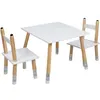 Image de Ensemble table et 2 chaises pour enfants en bois Crayon