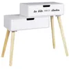 Image de The Home Deco Kids - Chevet enfant en bois La tête dans les étoiles