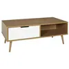 Image de Table basse 1 tiroir 1 niche Sven