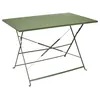 Image de Table de jardin pliante Palerme 110 x 70 cm vert kaki