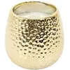 Image de Bougie parfumée céramique effet martelé 9 cm