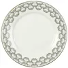 Image de Lot de 6 Assiettes à Dessert Ginko 19cm Blanc