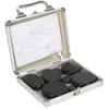 Image de Mallette pour Massage "8 Pierres Chaudes" 21cm Noir