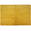 Image de The Home Deco Factory - Tapis fin imitation fourrure 120 x 170 cm jaune moutarde