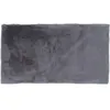 Image de The Home Deco Factory - Tapis fin imitation fourrure 110 x 60 cm Gris
