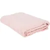 Image de Plaid embossé en polyester 140 x 200 cm rose