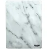 Image de Planche à Découper en Verre "Marble" 40cm Blanc