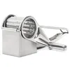 Image de Râpe à Fromage à Manivelle "Inox" 20cm Argent