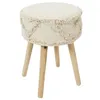 Image de Tabouret ethnique pieds bois Mirage