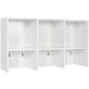 Image de The Home Deco Factory - Etagère de cuisine murale en bois blanc
