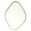 Image de Miroir Mural Déco "Contour Losange" 34cm Or
