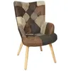 Image de Fauteuil en polyuréthane patchwork Helsinki